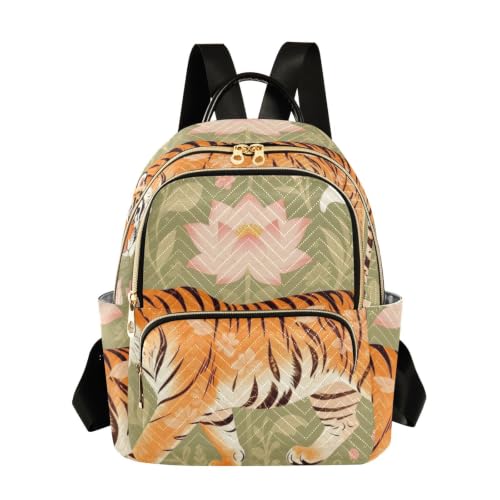 Sac à dos tendance vintage flower lover school Wudan S-M pour lycéenne active