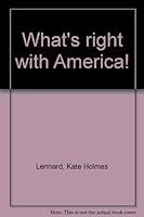 What's right with America! 0811106306 Book Cover