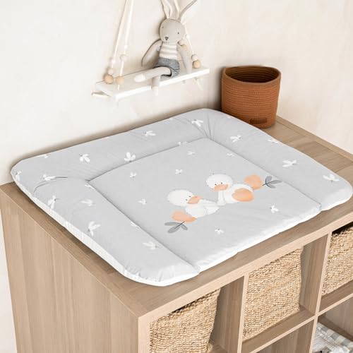 Julius Zöllner Wickelauflage Softy 85x75 cm - Wickelunterlage - wasserdicht und abwischbar - Made in Germany – Oeko-Tex Standard 100 – Quack – Ansicht 3