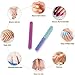 VIOCIWUO 7 Way Nail Buffer 12Pcs, Nail File Buffer Block for Natural Nails All-in-One Shaping & Buffing Shine Smoother Upgraded Buffing Block