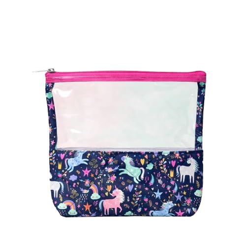 Image of Medicine Kit Organizer | Multipurpose All-in-One Compact, Foldable, Durable, Lightweight, Waterproof, Bag | Travel Friendly Pouch | Ideal for Stationary, Diaper (Fairy Tale Print)