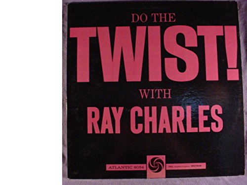 Rare Near Mint Ray Charles Purple & Orange Atlantic Label Lp - DoThe Twist! With Ray Charles - 1961