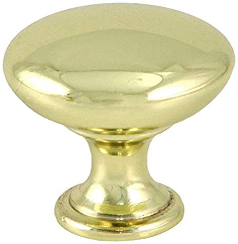 CP2175-PB Polished Brass Round Cabinet Knob