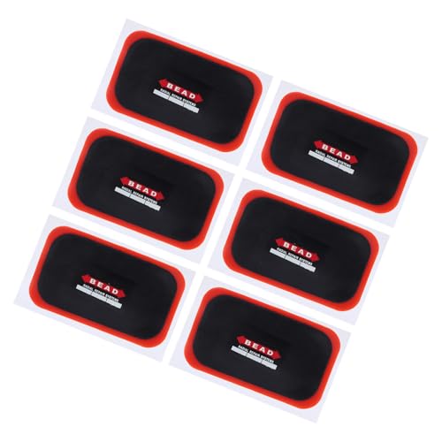 Domary Tire Puncture Repair Patch Kit 10Pcs Tire Patch Repair Patches Kit Rubber for Cycle Motorcycle Car with Thickened Rubber Layer for Lasting Flat