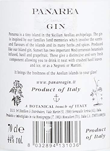 Panarea Sunset Gin 44% vol. (1 x 0.7 l)