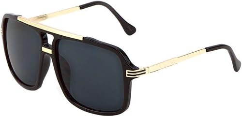 Evidence Metal & Plastic Hip Hop Flat Top Aviator Gafas de sol