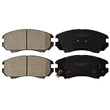 KFE KFE924-104 Ultra Quiet Advanced Premium Ceramic Brake Pad FRONT Set Compatible With: Hyundai Elantra, Sonata, Tucson; KIA Optima, Soul, Sportage; Chevrolet Equinox, Malibu; LaCrosse, Regal