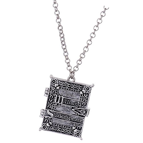 Preisvergleich Produktbild Bonarty Gothic Öffnende Box Anhänger Bilderrahmen Medaillon Charm Halskette Zubehör