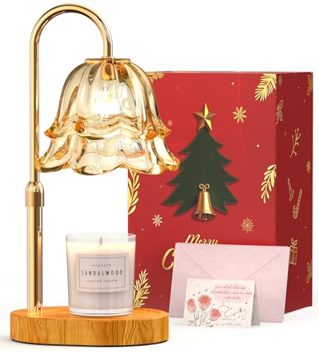 Candle Warmer Lamp with Timer Birthday Gifts for Women, Adjustable