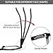 VIDEBLA 5 Pack Blue Light Blocking Reading Glasses,Spring Hinge Computer Readers for Women Men,Anti UV Ray Filter Nerd Eyeglasses (Mix, 2.00)