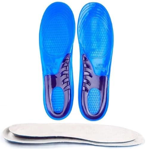 Insole de Silicone Gel Ortopédico para Absorção de Choque