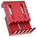 Saw Seam Ruler, Aluminum Alloy Woodworking Gap Gauge with Dual Scales Metric and Inch 0~30mm, Precision Measuring Tool for Table Saw Grooving and Tenon Joints