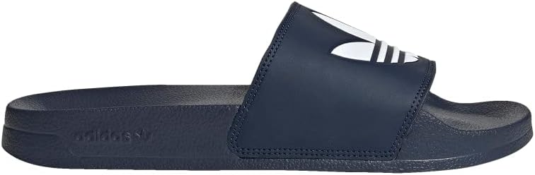 blue adidas sliders