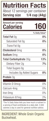 Image of Bob's Red Mill Organic Gluten Free Creamy Buckwheat Hot Cereal, 18oz (4 Pk)