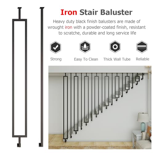 Rampe d'escalier pour éviter les chutes sur marches intérieures et extérieures - 4