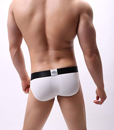 Stylish Classic Men's Underpants Comfortable Pouch Briefs Underwear4