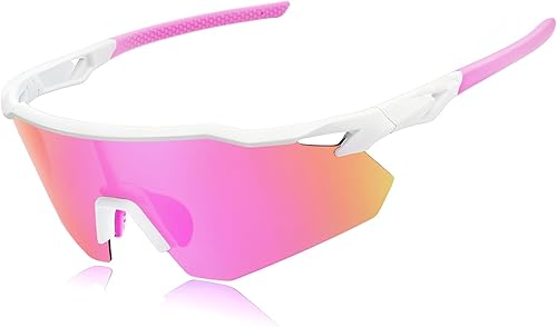 Miniatura 11 de Gafas de sol deportivas polarizadas para hombres y mujeres, protección UV, ligeras, para correr, ciclismo, almohadillas antideslizantes para la