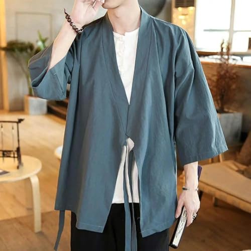 Men's Chinese Style Cardigan Traditional Clothing3