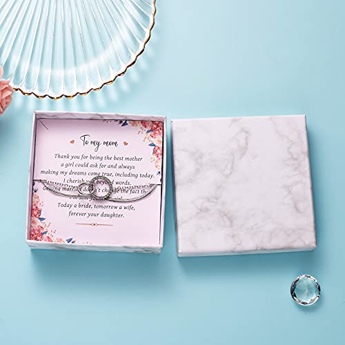 LParkin Mother of the Bride Gifts Bracelet Wedding Gift for Mom Mother Jewelry Bracelets4