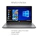 HP Stream 14-inch HD Touchscreen Laptop, Intel Celeron N4000, 4 GB RAM, 64 GB eMMC, Windows 10 Home in S Mode with Office 365 Personal for 1 Year (14-cb192nr, Brilliant Black)