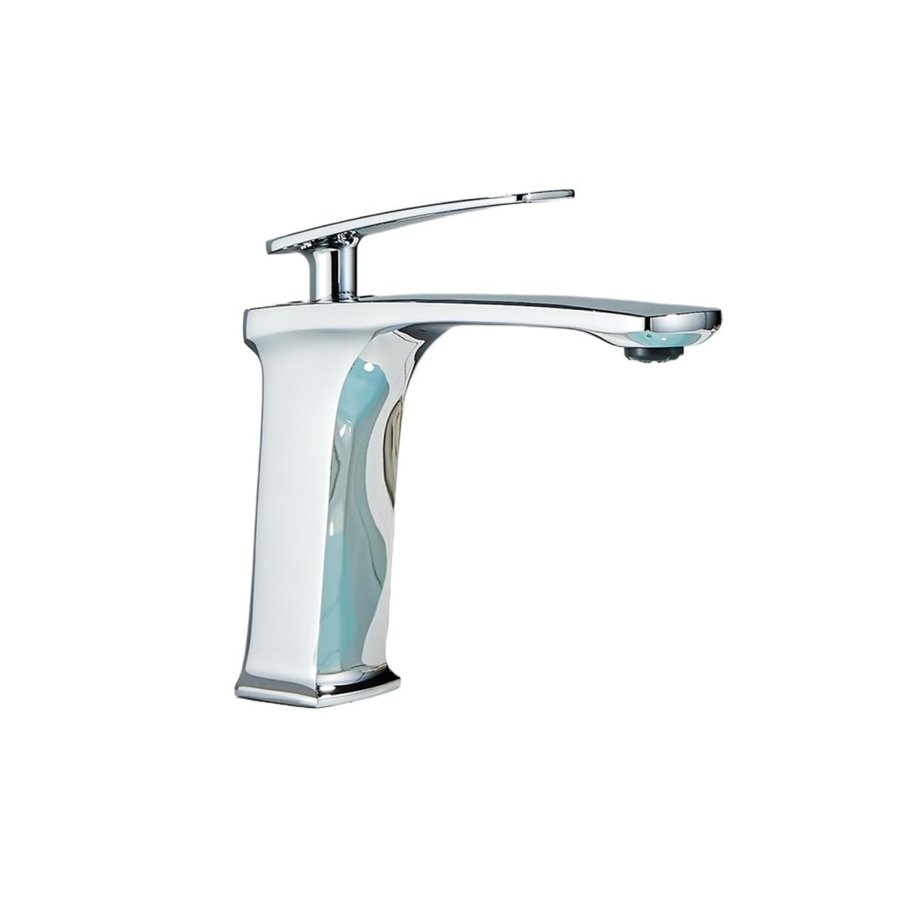 Grúa de lavabo Chrome Short, el complemento ideal para reformar su baño con estilo moderno