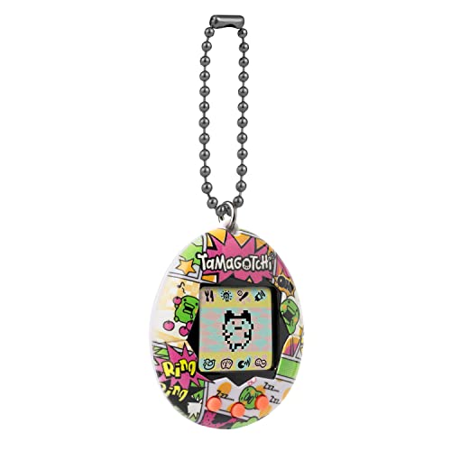 Image of TAMAGOTCHI Original - Kuchipatchi Comic Book Handheld Game, Multicolor