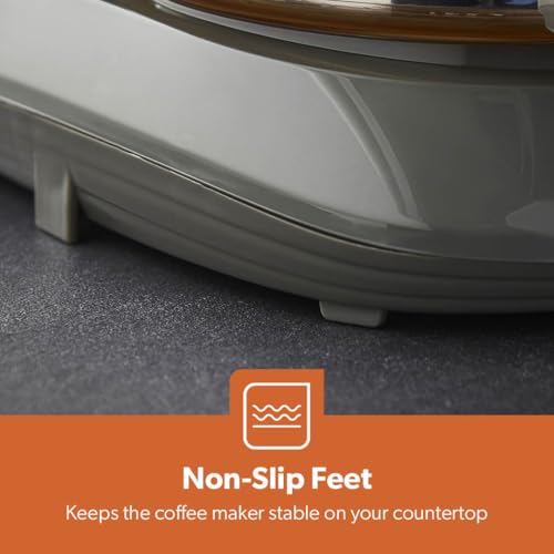 GEEPAS 1.5L Filter Coffee Machine | 800W Coffee Maker for Instant Coffee, Espresso, Macchiato & More | Boil-Dry Protection, Anti-Drip Function, Automatic Turn-Off Feature