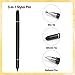 Screen Protector & Stylus Pen Compatible With 15 inch Digital Calendar, Must Have Accessory Kit for Electronic Calendar 15 inch, 2 Pack Screen Protector & 3-in-1 Stylus Pen for Digital Calendar