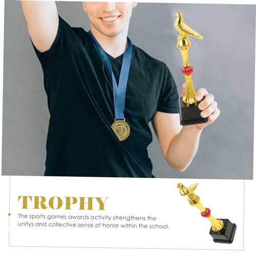 BCOATH Troféu Decalque De Festas De Aniversário Prêmio De Canto Prêmio Do Jogo Prêmio De Conquista T