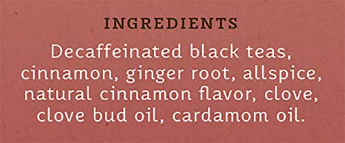 Stash Tea Decaf Chai Spice Black Tea, Box of 100 Tea Bags (Packaging May Vary)