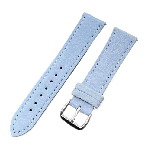 Correa de reloj de repuesto en verde o azul de 18mm para solucionar el desgaste de tu cuero