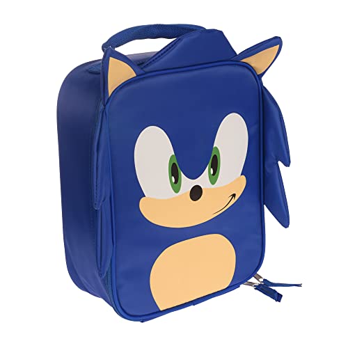 AI ACCESSORY INNOVATIONS Sonic The Hedgehog Insulated Lunch Box, Mini Gaming Cooler with 3D Features and Top Padded Handle by AI ACCESSORY INNOVATIONS - Image 2