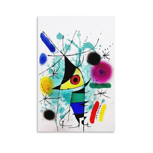 Poster sur toile Joan Miró pour sublimer la décoration murale moderne de votre chambre