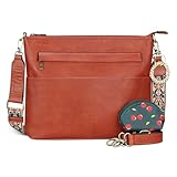 K I T A T U 昇級版 ショルダーバッグ レディース 斜めがけ 斜めがけバッグ 肩掛けバッグ トートバッグ レディースバック 大容量 軽量 通勤 旅行 かわいい 通勤 通学 ビジネス 人気 長さ調節可能 キーリングと化粧ポーチ付き