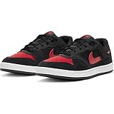 Nike SB Alleyoop Skate Shoes, Black/University Red-Black (Black/University Red-Black, US Footwear Size System, Adult, Men, Numeric, Medium, 11)