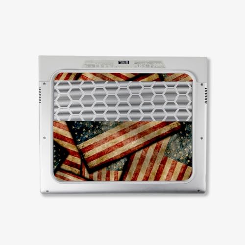 Image of MightySkins Skin Compatible with Alienware X14 R2 (2023) Full Wrap Kit - Vintage American | Protective, Durable, and Unique Vinyl Decal wrap Cover | Easy to Apply & Change Styles | Made in The USA