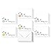 Best Paper Greetings Blank Thinking of You Cards Assortment Box - 6 Doodle Designs Blank Cards & Envelopes - Assorted Thinking of You Notes for Gratitude & Sympathy - 36 Pack, 4x6 in