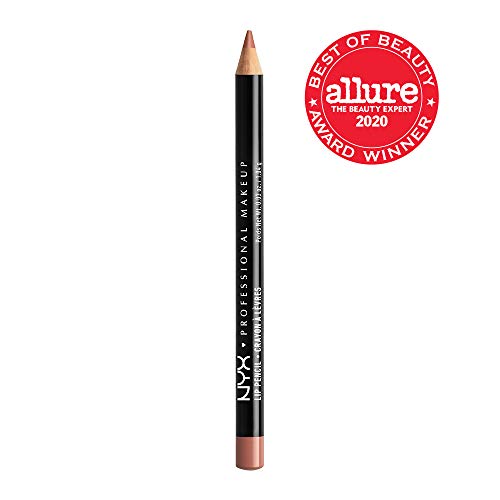 NYX PROFESSIONAL MAKEUP Slim Lip Pencil, Long-Lasting Creamy Lip Liner - Peakaboo Neutral - Image 3