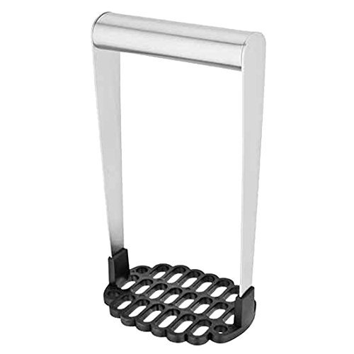 Stellar Tall Potato Masher, Nylon End, Silver
