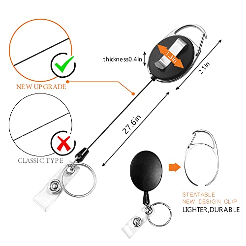 2 Pack Sport Waterproof Id Card Badge Holder Case With Lanyard Cover Multiple Credit Cards, Registration, Ins Card Heavy Duty Durable Locker #TOP4