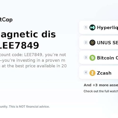 To be magnetic discount code:LEE7849 - Get 15% off
