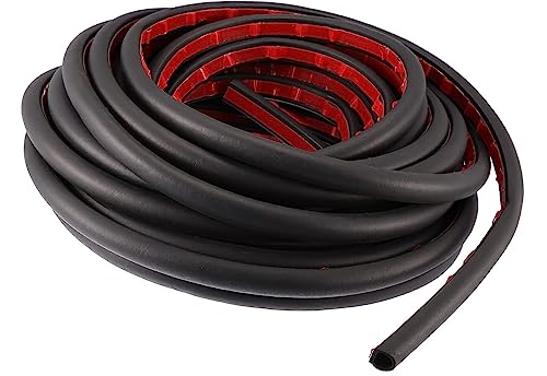 Karlass Universal Car Door D Shape Rubber Weather Waterproof Seal Strip Edge Protector 11.88m 39ft
