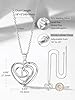 PROSILVER Sterling Silver Necklace for Women - Heart Celtic Knot Pendant with Adjustable Chain S925 Celtic Infinity Love Jewelry with Gift Box #4