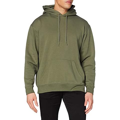 Fruit of the Loom Classic Olive Hooded Sweat Cover