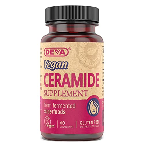 Deva Vegan Vitamins Skin Restoring Ceramide Supplement Tablets, 60 Count, 1-Pack #TOP24