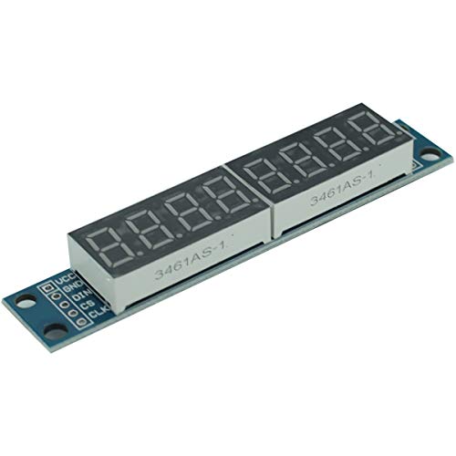 Devmo 4Pcs 8-Digit 7 Segment Module Max7219 8 Bit Digital Segment Tube Led Display Module Supports Cascade Eight Bit Serial 3 Io Ports Compatible With Ar-Duino Mcu/51/Avr/Stm32 #TOP3