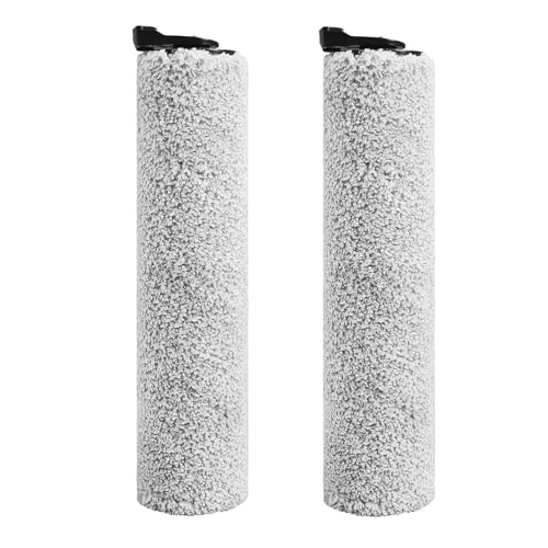 Dentego 【Only S5 Steam】 Brush Roller Replacement Parts Compatible with Tineco Floor ONE S5 Steam Cleaner Wet Dry Vacuum All-in-one, 2 Brush Rollers