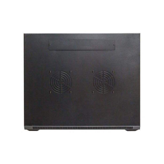 Armadio a muro 22U con anta in vetro 600x600x1100mm (LxPxA)