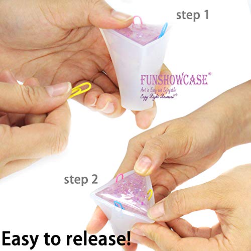 Funshowcase Pyramid Resin Epoxy Mold For Jewelry, Polymer Clay, Soap Making, Cabochon Gemstone Crafting Projects #TOP4