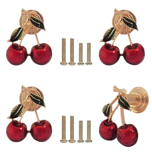 Hetyskluy Cherry knobs 4PCS